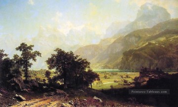  Anton Tableaux - Lac des Quatre Cantons Albert Bierstadt